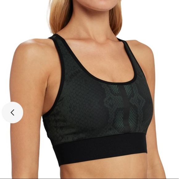 Ultracor Terrain Python Sports Bra Ivy Textured Nero Small - Picture 1 of 12